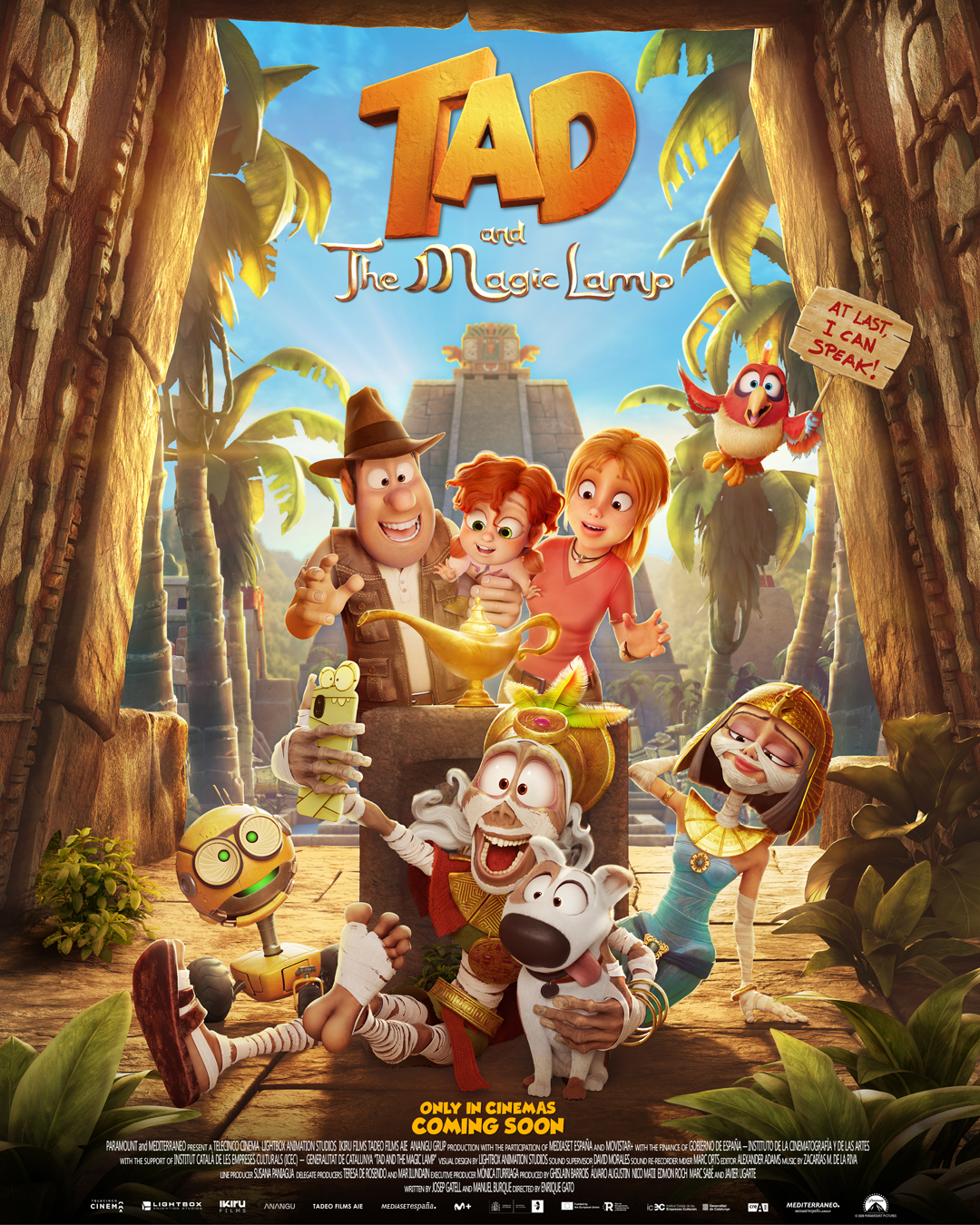 Tad and the Magic Lamp poster